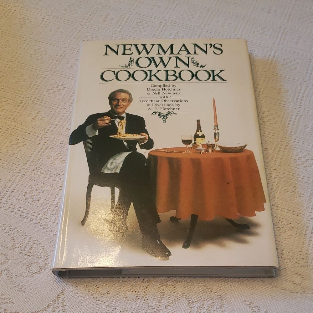 Vintage 1985 "Newman's Own Cookbook" - New Condition